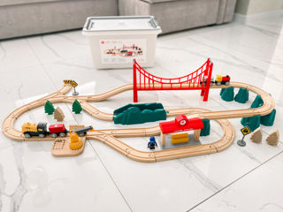 Детский набор железная дорога Xiaomi MITU Mi Toy Train Set foto 2