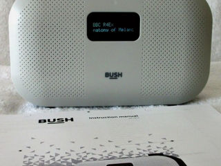 Bush - Stereo Dab Fm Alarm Clock Radio Model Jn-7014