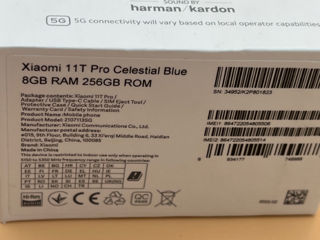 Xiaomi 11T Pro 8/256gb blue