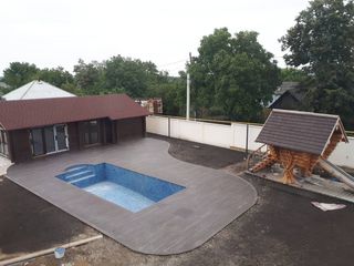 Decking sistem de pavare pentru terase si piscine террасная доска древесно-полимерный композит foto 15