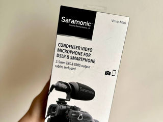 Vând Microfon Saramonic Vmic Mini foto 1