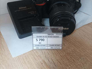 Nikon D5600 18-55 Vr Kit Black,pret-5790lei