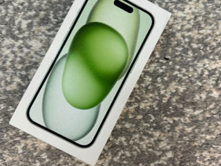 Iphone 15 128gb  Green  Sigilat  Original  Garantie Apple  Neverlock  Orice Sim