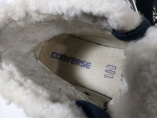 Converse * All Star. Оригинальные Кеды. Натуральная Кожа. Натуральный Мех. Размер 37 foto 7