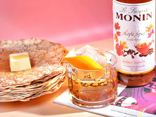 Sirop Maple Spice Arțar Iute Monin 700 ml, Zahăr-Brun-Caramelizat Livrare foto 4