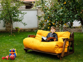 Обворожительный диван - футон в стиле лофт foto 1