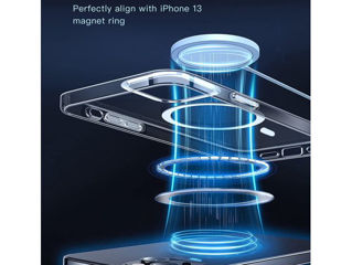 Прозрачный магнитный чехол для iPhone 13 Mini, foto 2