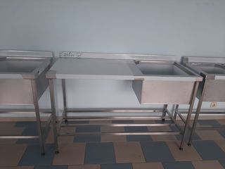 Mobilier din inox pentru bucatarii profesionale, prelucrare, procesare, preparare produse alimentare foto 5