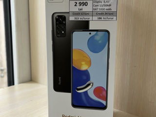 Xiaomi Redmi Note 11 4/64gb  2990 lei