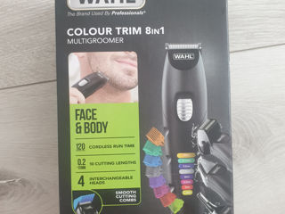 Kit de tuns multifuncțional Wahl Color Trim 8 în 1 Negru 9893-017 foto 9