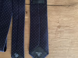 Prada галстук новый 100% шелк foto 7