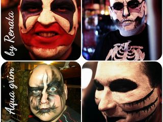 Aqua grim,body art,face painting,make up.Рисунок на лице,аквагрим на Хэллоуин,день рождение,торжеств foto 8