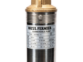 Pompa submersibila micul fermier 0:75kw 65m pro / achitare 6-12 rate / livrare / garantie 2 ani foto 8