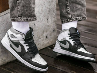 Nike Air Jordan 1 Retro High White/Shadow Unisex foto 7