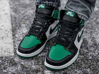 Nike Air Jordan 1 Retro High Green/Black Unisex foto 8