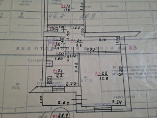 2-rm apt., 47 м², 3/5 fl.