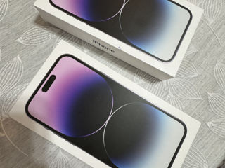 Vând IPhone 14 Pro Max 256 Gb, Deep Purple, cu 2 cartele fizice! Cadou husa!