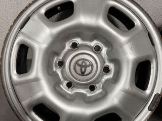 Штампованные диски R17, 6x139.7, ЦО 106.1, 6J - Toyota Hilux / Land Cruiser Prado... Mitsubishi и др фото 1