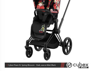 Прогулочная коляска Cybex Priam Spring blossom б.у. foto 7