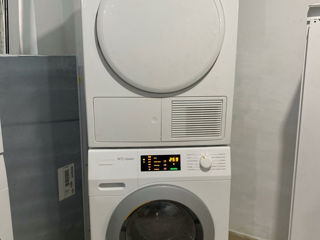 Set: mașină de spălat Miele W1 + uscător Miele T1