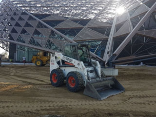 Servicii de terasament bobcat excavator foto 1