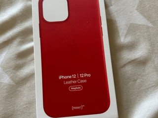 Original Apple iPhone 12/12 Pro Leather Case MagSafe
