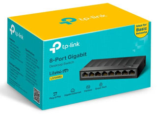 Сетевой коммутатор TP-Link LS1008G, 8x 10/100/1000 Мбит/с foto 5