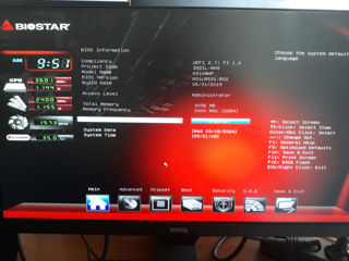 Calculator + Monitor :CPU QuadCore Intel Core i3-9100F; Apacer 4GB; GeForce GT 710;SSD250GB;HDD500GB foto 5