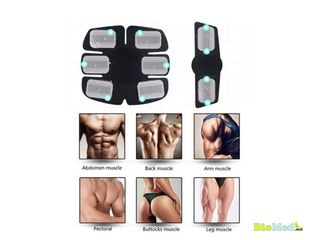 Smart Fitness EMS reincarcabil Trainer electrostimulare musculara Мышечная электростимуляция EMS foto 3