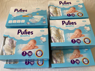 Pampers Pufies sensitive + Mariner foto 1