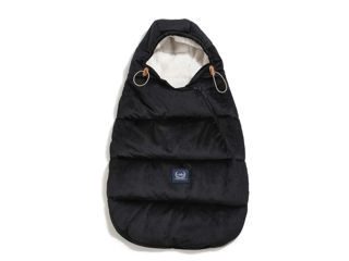 LA MILLOU HUSA CARUCIOR IARNA - BABY MULTI - VELVET COLLECTION - BLACK
