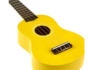 Ukulele sopran Harley Benton UK-12 Yellow - NOU ! ! ! foto 5