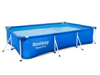 Piscina cu carcasa Bestway Steel Pro 300x201x66 cm foto 1