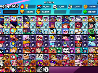 Vand cont brawl stars 43000 trofee