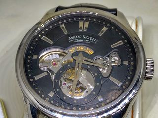 Новые мануфактурные Armand Nicolet L08 small seconds 150 в мире оригинал foto 6