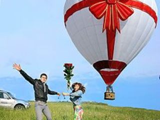 Полет на воздушном шаре над Кишиневом,Zbor cu balonul in moldova.Cererea in casatorie foto 4