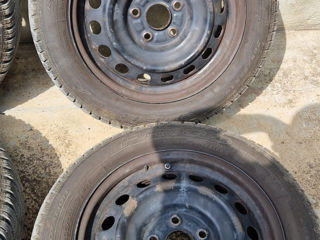 Anvelope de iarna 205/55R16, jante R16 , 5x114.3 , ET45 original Toyota auris, 3 calpace toyota . foto 6