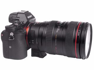 Viltrox EF-NEX IV адаптер с подержкой автофокуса для объектива Canon EF EF-S для Sony E Mount foto 6