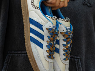 Adidas Samba x Wales Bonner Wonder Clay Royal Blue Unisex foto 3