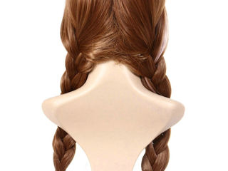 Anogol плетеный коричневый парик для косплея foto 2