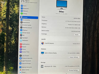 Imac 27 2019 I5/24gb/580X/2tb foto 2