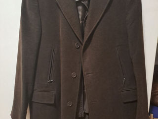качество и стиль - пальто кашемир, полупальто XL Италия (не ширпотреб)