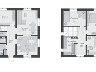 Arhitect - proiectare case de locuit 8x10 - 500-900€ foto 6