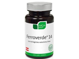 Ferroverde 14  (60 capsule) - Fier natural bine tolerat in salonul OrtoMedico