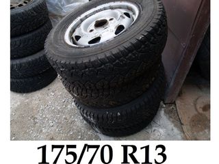 Complect ford, r13 175/70 reducere .la roti de iarna 120 euro foto 2