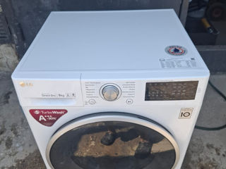 Стиральная машина на 8 кг LG с обработкой вещей паром ! foto 1