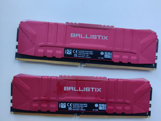 Crucial Ballistix 32Gb 2x16Gb DDR4 3600Mhz RED