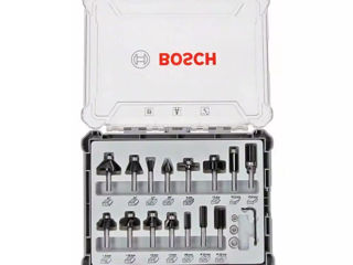Set 15 freze pe lemn Bosch Ø6 mm/Ø8 mm - livrare, credit !!! foto 1