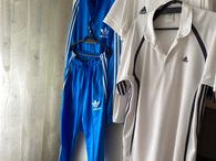 Custum sportiv de vară/primăvră ,,Adidas,,  Mărimea 52/50/ L-XL, 1100lei la mîna a doua, sunt și T- foto 9