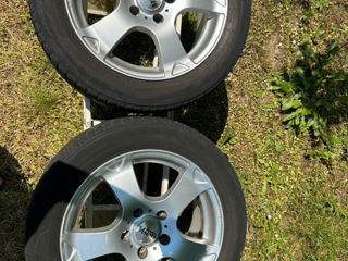 Vând 4 discuri 5/112 R16 cu anvelope 205/55/16 foto 2